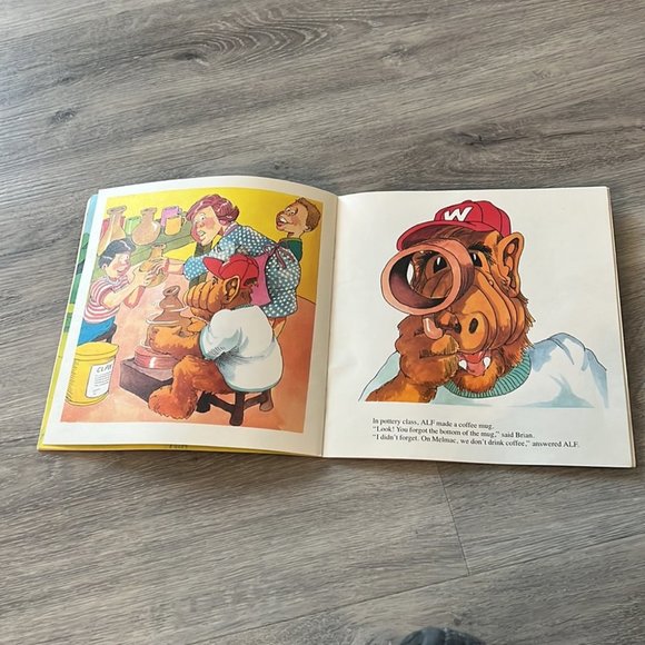 Vintage 1987 Alf story book - Picture 12 of 16